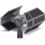 Amazon: Micro Galaxy Squadron Starfighter Class Darth Vader's Tie Advanced Vehículo de 5 Pulgadas con Micro Figura Darth Vader de 1 Pulgada