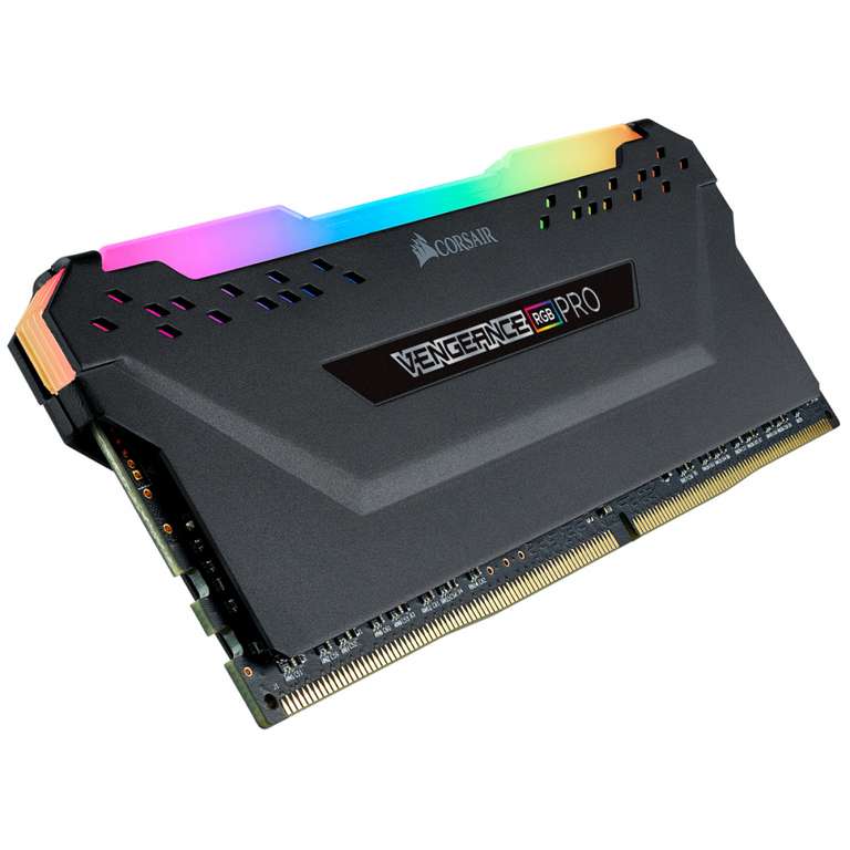 CyberPuerta:: Memoria RAM Corsair Vengeance RGB Pro DDR4, 3600MHz, 16GB, CL18, XMP
