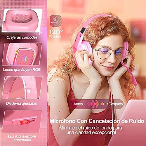 Amazon: Headset KAMYSEN Auriculares para Gamer