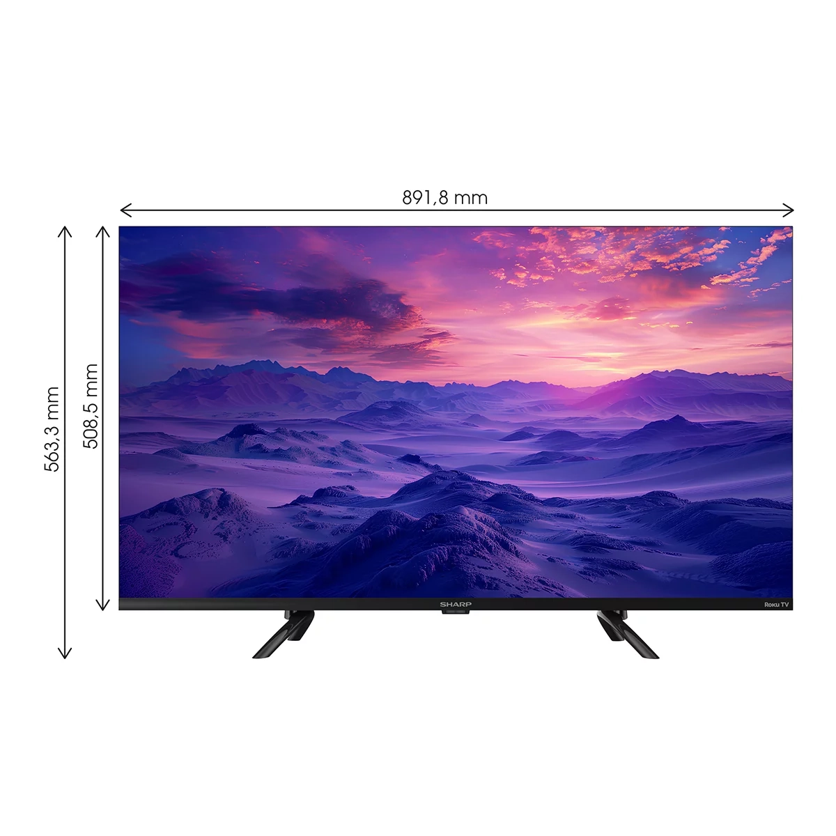 Costco: Sharp Pantalla 40" FHD Roku TV