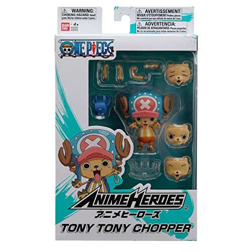 Amazon: Anime Heroes - One Piece Chopper Figura Articulada de Acción de 6.5"