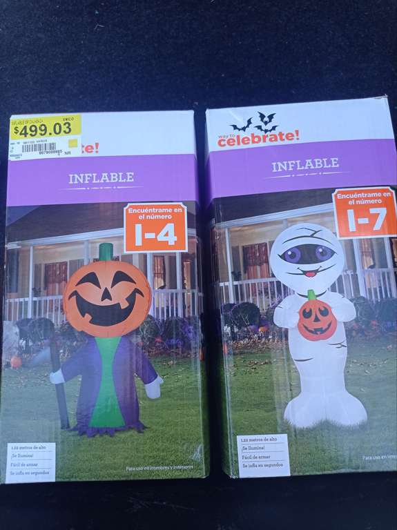 Inflable Halloween en Walmart ($0.01)