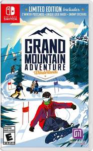 Amazon: Grand Mountain Adventure: Wonderlands Day One Edition - Special Edition - Nintendo Switch