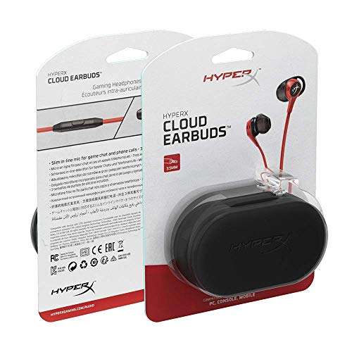 Amazon: Audífonos HyperX Cloud Earbud (ALÁMBRICO)