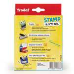 Amazon: Stamp & Stick - Sello Textil DIY - Kit Completo: Sellador, Etiquetas, Cintas, Set de letras, números e iconos