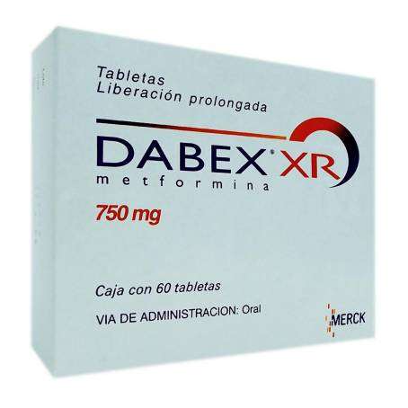Sam's Club: DABEX Metformina 750 mg 60 Tabletas y otros mg también.