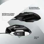 Amazon: Logitech G502 X Mouse con Cable - Interruptores primarios ópticos/mecánicos híbridos LIGHTFORCE, Sensor de Gaming Hero 25K
