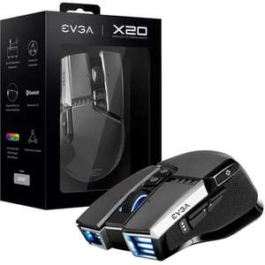 Linio: Mouse Gamer EVGA X20 Inalambrico 16000dpi 10 botones LED USB