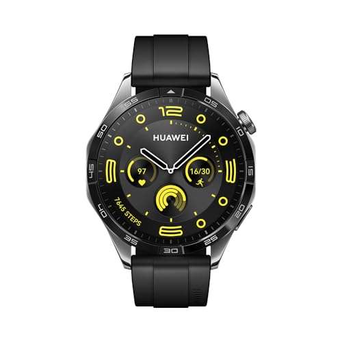 HUAWEI Watch GT4 (GPS) (Garantía en México) Smartwatch 41mm Negro Mate,  hasta 7 Días de BaterÍa. Ayuda al Cuidado de la Salud Oxígenacion de la  Sangre Resistente al Agua, Compatible con Android