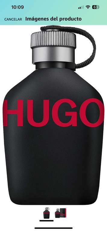 Amazon: Perufme Hugo Boss Hugo Just Different for Men EDT Spray 4.2 oz