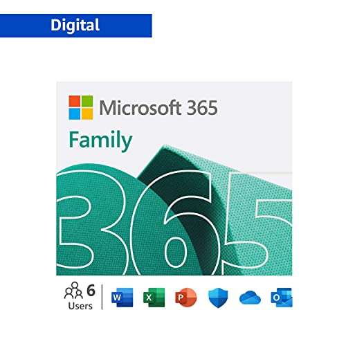 Amazon: Microsoft 365 Familia (12 Meses)