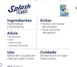 Amazon: Splash Tears gotas 15 ml, Lágrima Artificial para la Sequedad y Comezón en el Ojo | envío gratis con Prime