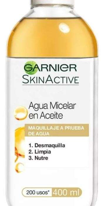 Walmart: Agua micelar Garnier SkinActive en aceite 400 ml