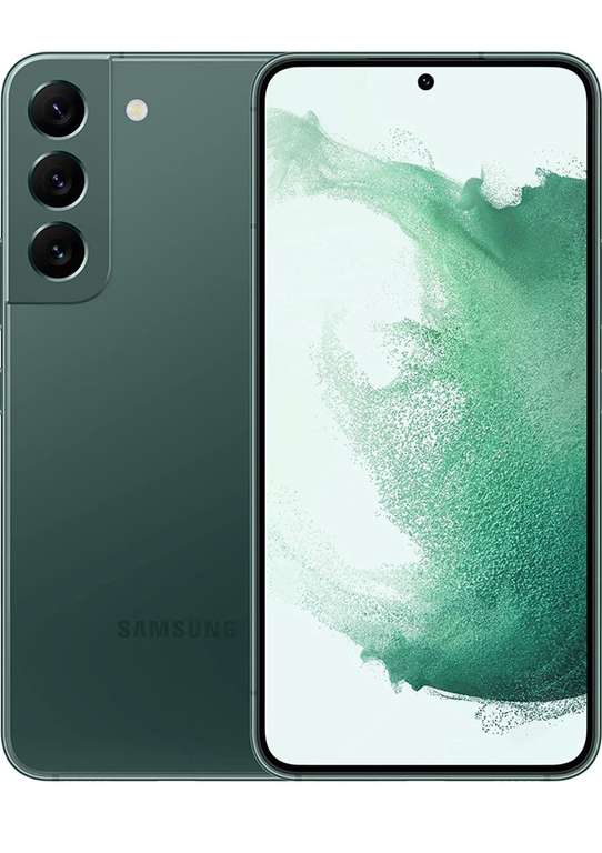 Amazon: SAMSUNG Galaxy S22 5G 256GB verde (reacondicionado) HSBC DIGITAL