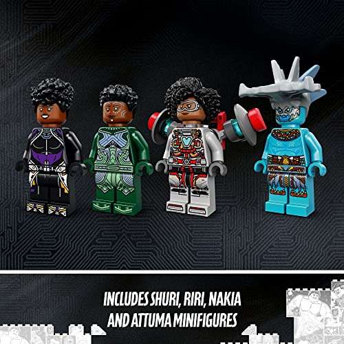 Amazon: Kit de construcción Lego Marvel Black Panther Sunbird de Shuri