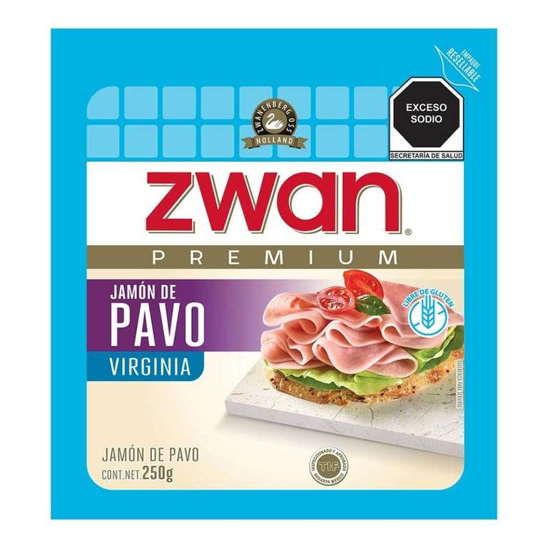 Walmart: Jamón de pavo Zwan premium en descuento