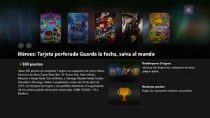 Xbox: Rewards 500 puntos al desbloquear 3 logros