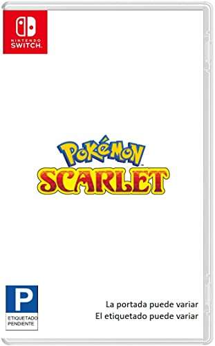 Amazon: Pokémon Escarlata y Violeta (preventa) Nintendo Switch