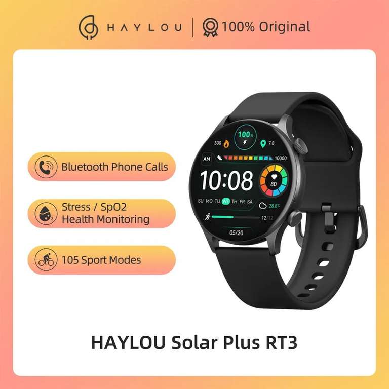AliExpress: Smartwatch Haylou Solar Plus