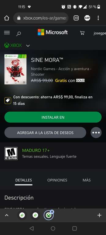 Xbox: Sine Mora gratis con Gold en región Argentina