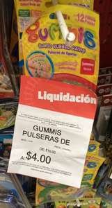 Juguetron Uruapan: Ligas Gummis en 4 pesos