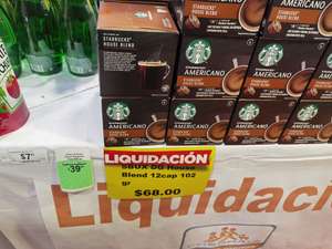 Chedraui: Cápsulas Starbucks, para cafetera dolce gusto