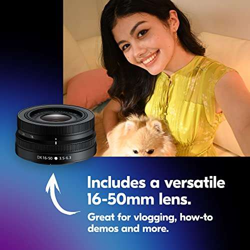 Amazon: Nikon Cámara Z30 mirrorless en Kit con Lente 16-50mm precio más bajo según Keepa