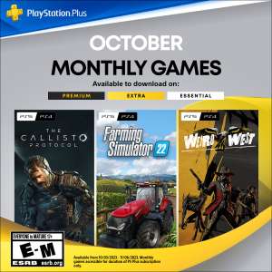PlayStaion Plus Essential: Juegos de Octubre