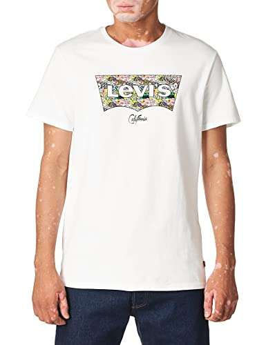Amazon: Playera estampada blanca Levi's CH y recopilación de ropa de la misma marca
