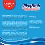 Amazon: Colgate Pasta Dental Aliento Fresco , Max Fresh Cool Mint Anticaries, Con Cristales Refrescantes y Flúor 100 ml