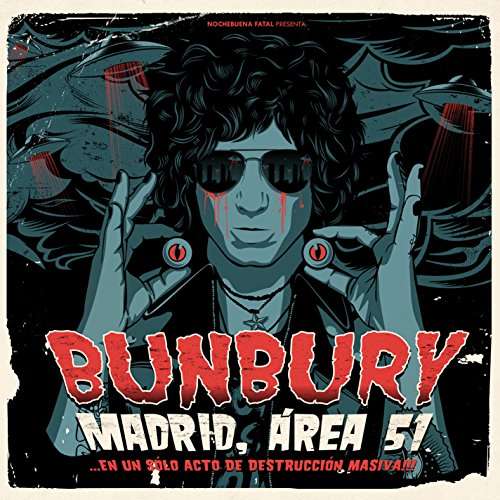 Amazon: Bunbury Madrid, Área 51... 2 CD + 2 DVD