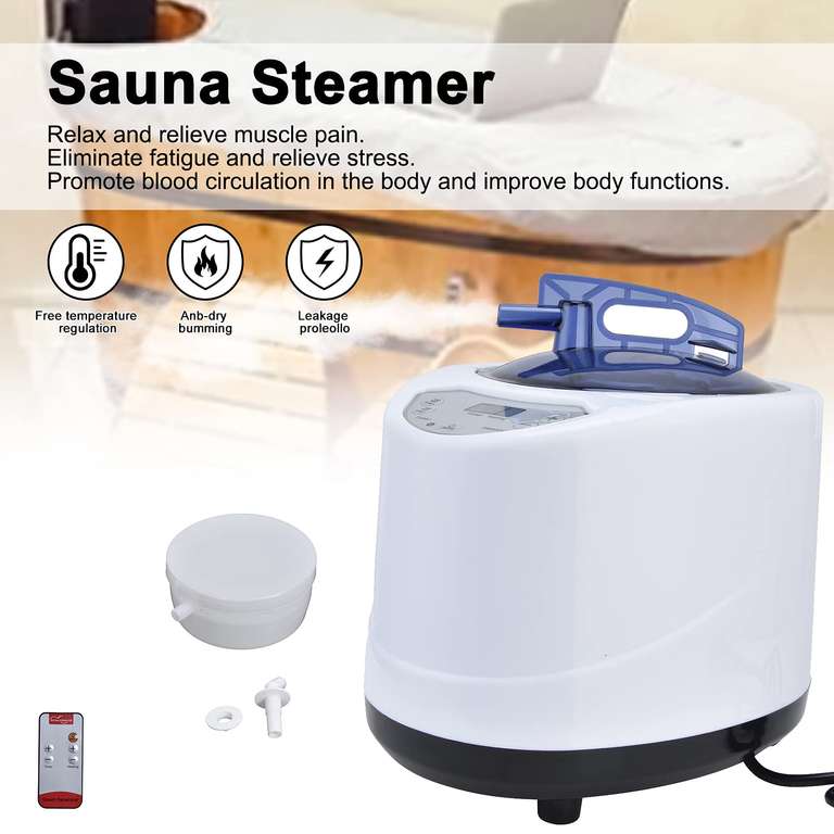 Amazon - Steamer de vapor para sauna portátil
