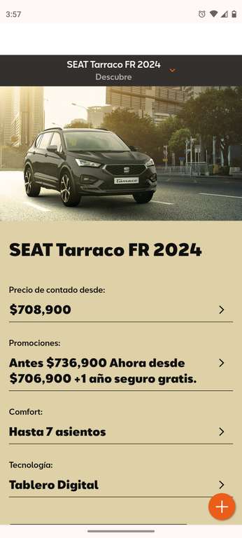 Seat Tarraco FR