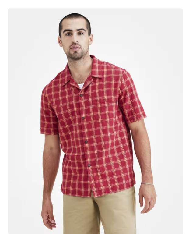 Suburbia: Camisa casual marca Dockers talla CH,