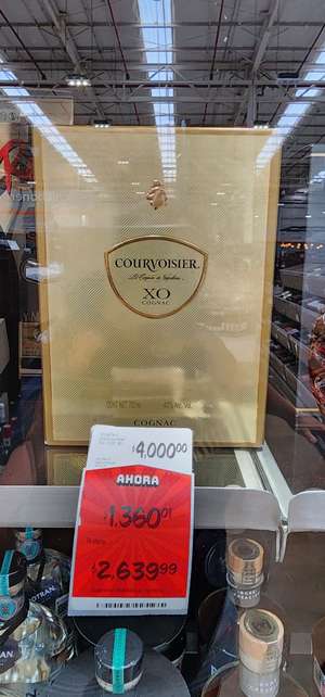 Chedraui: Cognac Courvoisier xo