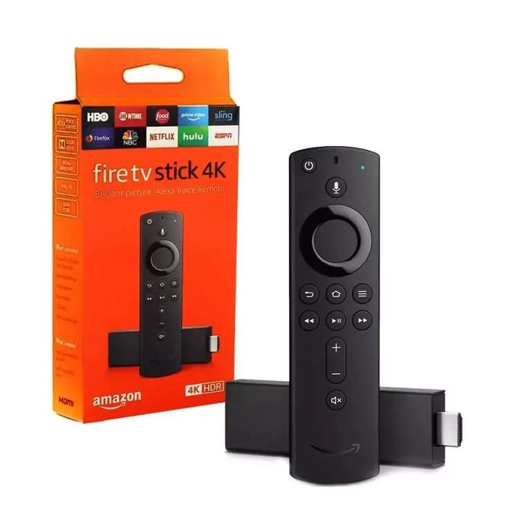 Claro Shop: Amazon Fire TV Stick 4K con Alexa Voice Remote and Streaming Media Player Negro