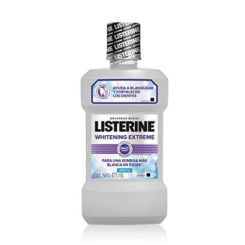 Amazon: Listerine Whitening Extreme 473 mL | envío gratis con Prime