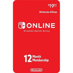 Target: Nintendo Switch Online 310 anual