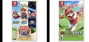 Game Planet: Mario Golf ($499) Mario 3D All Stars ($499) New Pokémon ($549) Pokemon Brilliant($699) y más