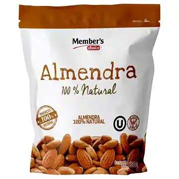 City Club: Almendra Entera Natural Member's Choice 850 gramos