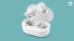 Amazon: Philips T1207 - Auriculares inalámbricos con hasta 18 Horas de reproducción y Resistencia al Agua IPX4, Color Blanco