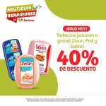 Soriana: MultiDías Rendidores Martes 16 Mayo: 40% de descuento en todas las marcas Regio y Nivea, en jabones líquidos de tocador y más