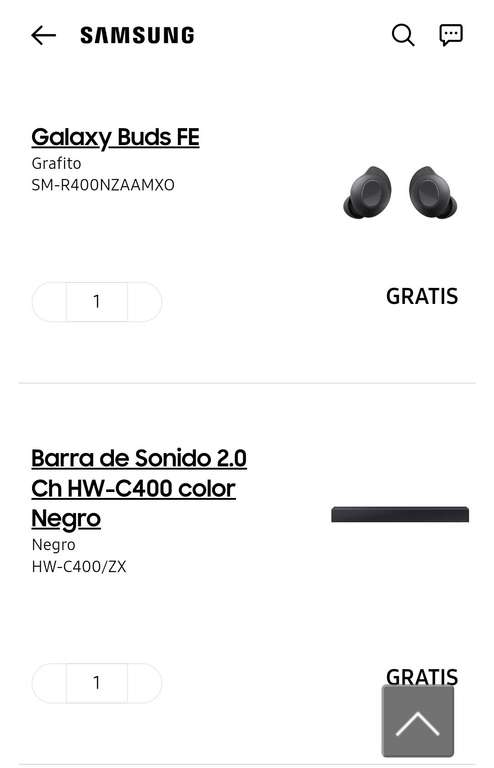 Samsung Store: Pantalla Neo QLED 4K 55" 120HZ + Barra de Sonido + Buds FE (-10% primera compra desde la app)