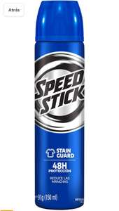 Amazon: Antitranspirante Speed Stick Stainguard Spray 150 ML