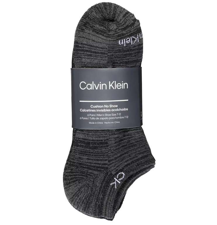 COSTCO: Calvin Klein Calcetines para Caballero 6 Piezas