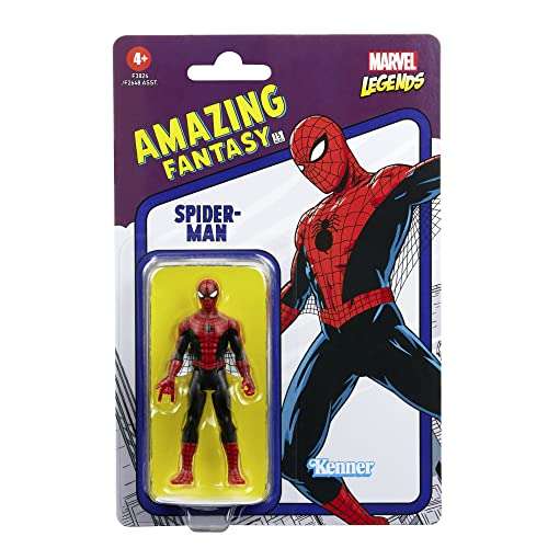 Amazon: Figura spiderman retro coleccionable | envío gratis con Prime