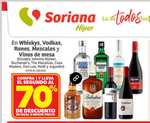 Soriana Hiper - Vinos y licores el 2do al 70%