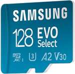 Amazon - MicroSD Samsung EVO de 128gb | envío gratis con Prime