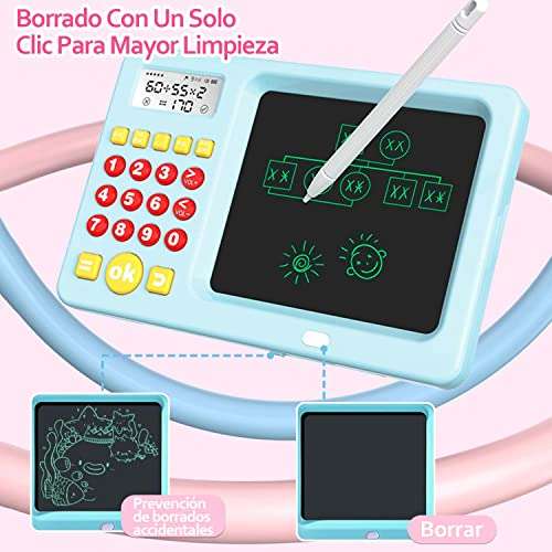 Amazon: Mini Pizarrón Electrónico con Calculadora para Niñ@s