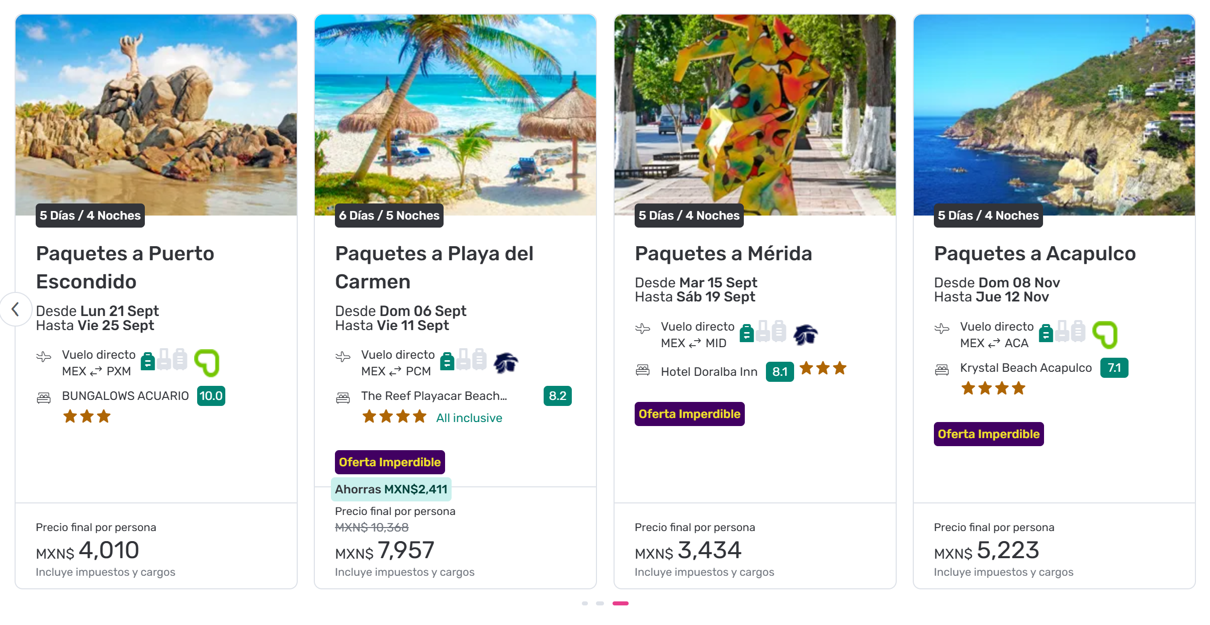 Liverpool: Vuelo + Hotel Cancún 6 días / 5 noches | Mérida 5 días / 4 noches desde $3,434